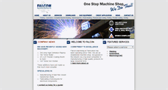 Desktop Screenshot of falconmachining.ca